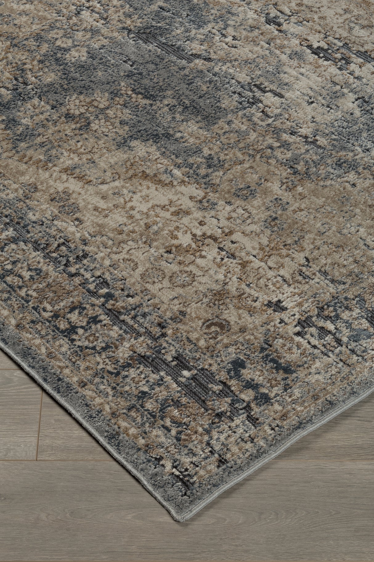 Furniture City Biloxi - Ashley Furniture - South Rug - 5' x 7' Rug / Blue/Beige - R402722