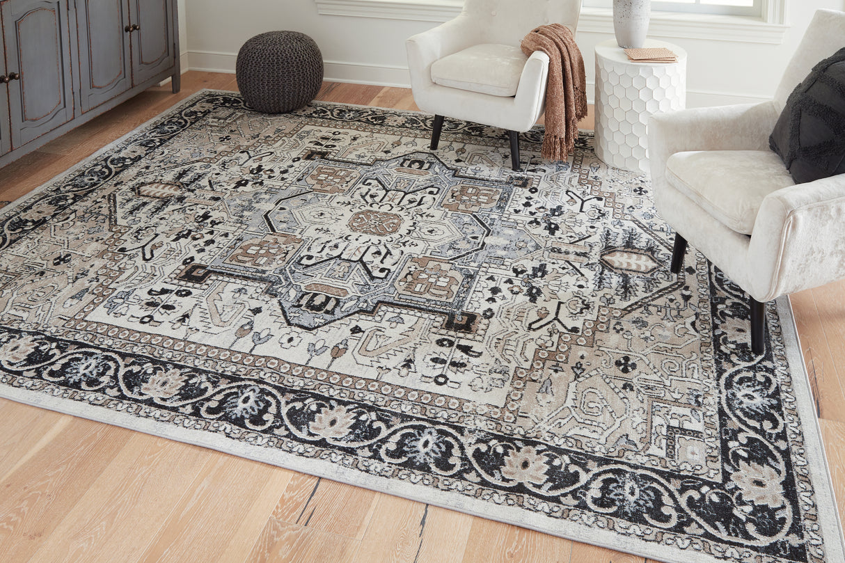 Furniture City Biloxi - Ashley Furniture - Gregmoore Rug - 7'9" x 9'11" Washable Rug / Multi - R405821
