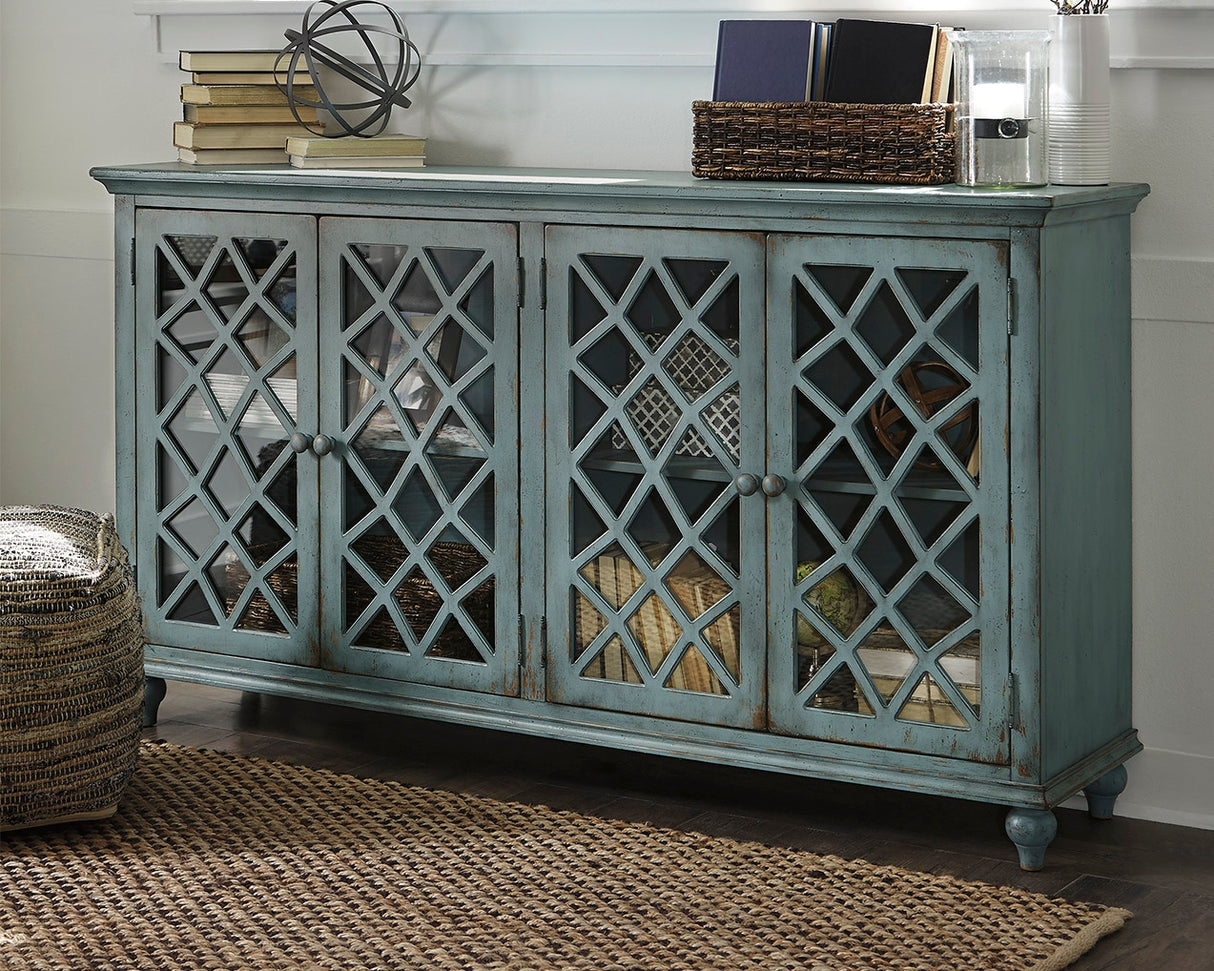 Furniture City Biloxi - Ashley Furniture - Mirimyn Accent Cabinet - Accent Cabinet / Antique White - T505-560
