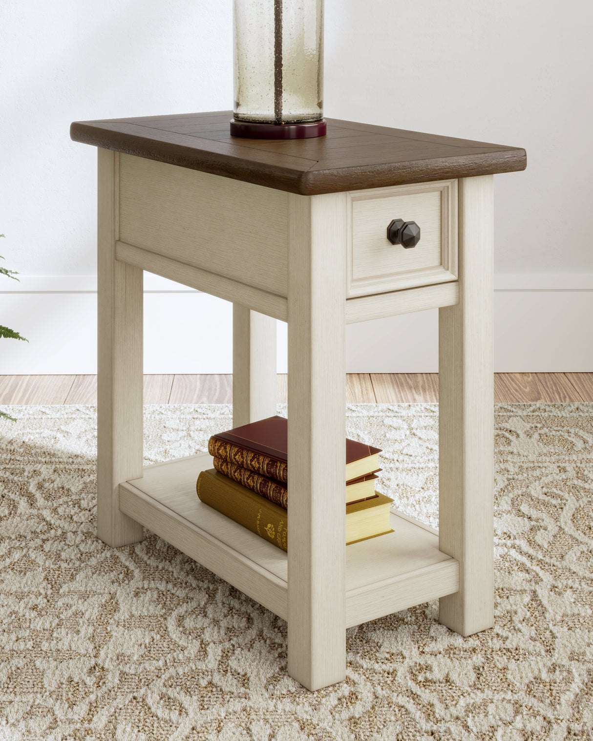 Furniture City Biloxi - Ashley Furniture - Bolanburg Chairside End Table - Chair Side End Table / Two-tone - T637-107