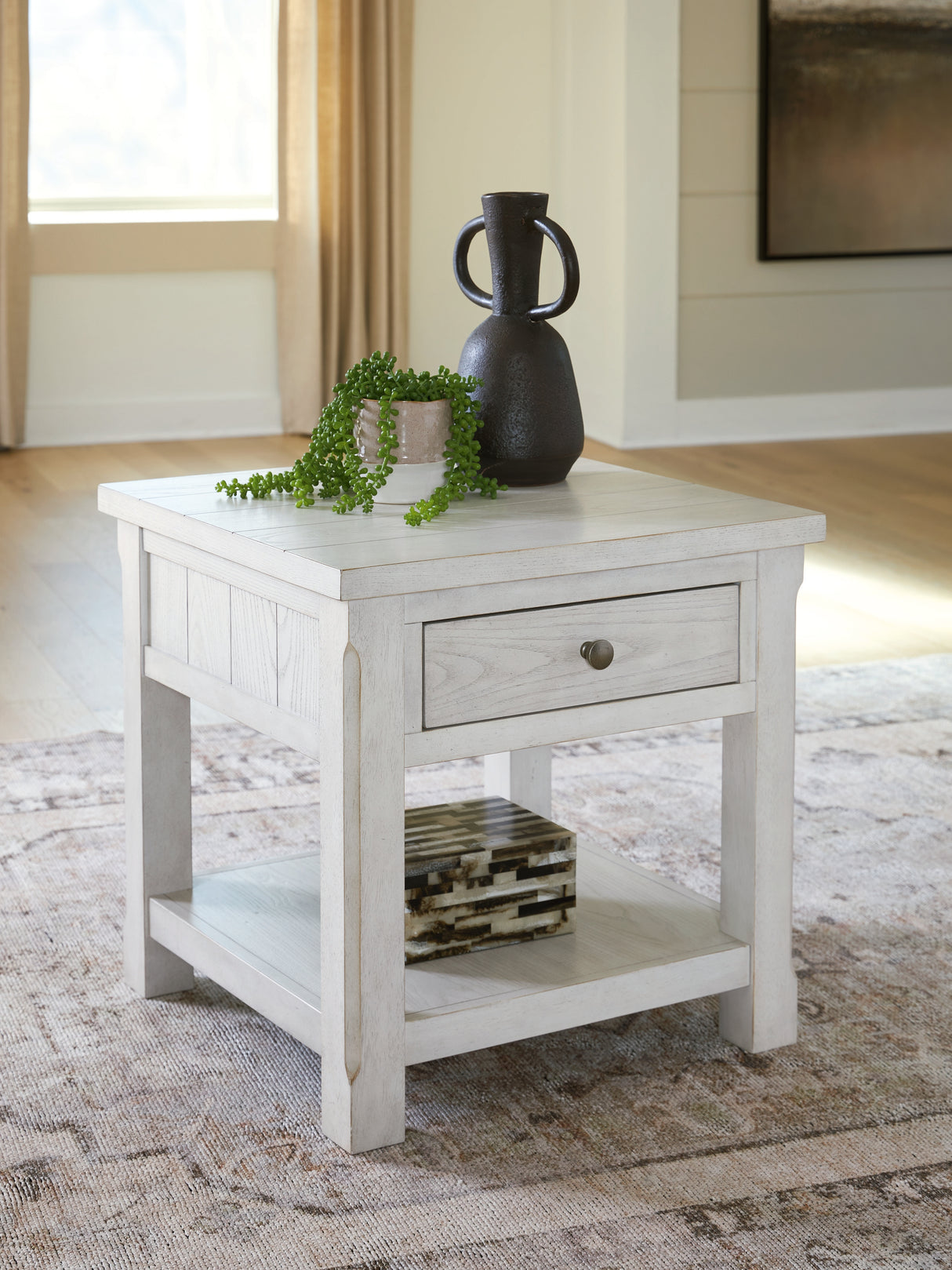 Furniture City Biloxi - Ashley Furniture - Robbinsdale End Table - Square End Table - T729-2