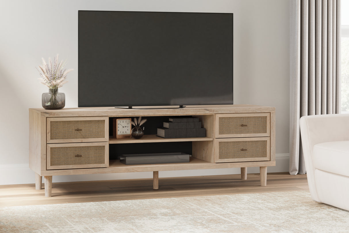 Furniture City Biloxi - Ashley Furniture - Cielden TV Stand - 72" / Two-tone - W1199-68