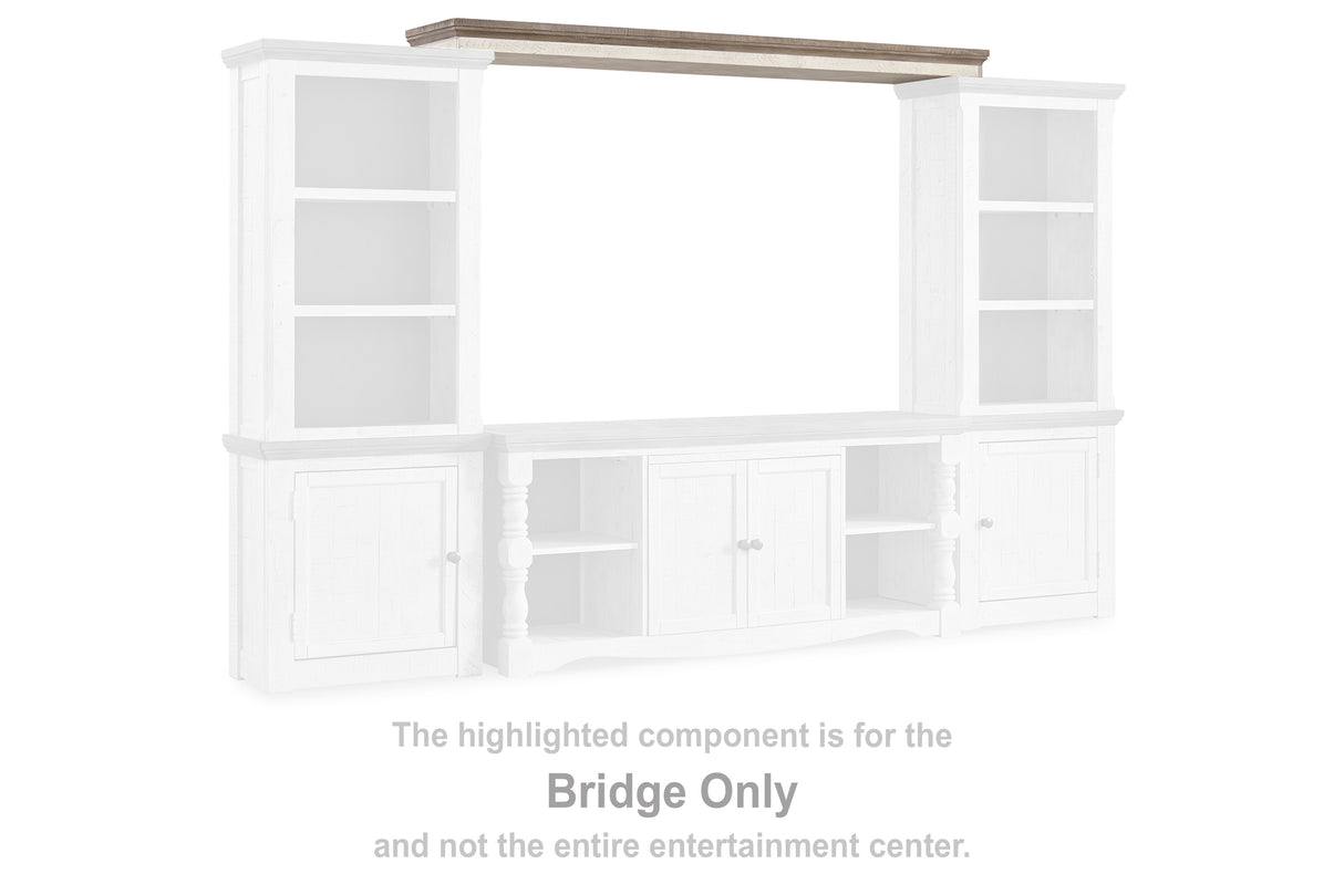 Furniture City Biloxi - Ashley Furniture - Havalance Entertainment Center - Bridge / Two-tone - W814-35