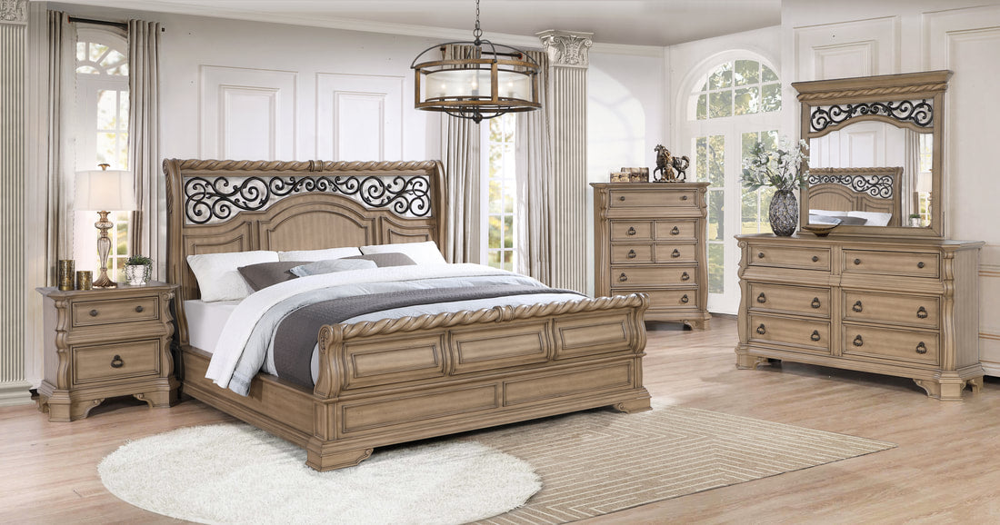 B7010 - 4pc or 5pc Bedroom Set ONLY- Queen, King 2