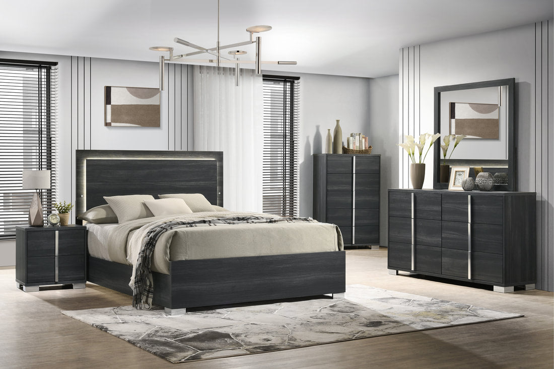 HH3700 - 5pc Bedroom Set - Queen, King 2
