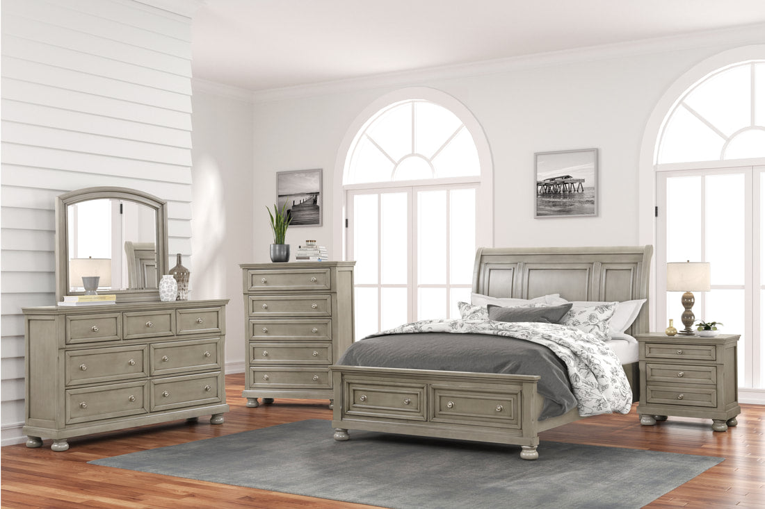 Magnolia20 4pc or 5pc Bedroom Set - Queen, King 6