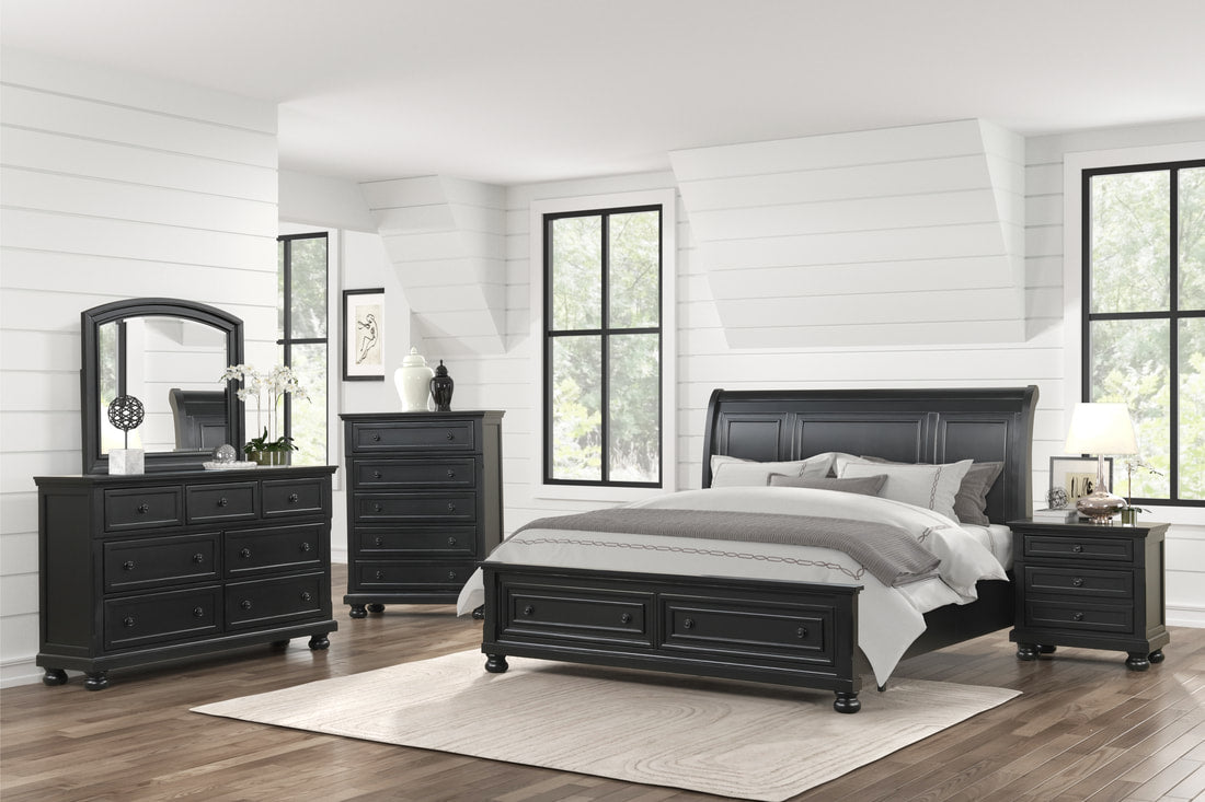 Magnolia30 4pc or 5pc Bedroom Set - Queen, King 6