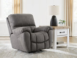 Furniture City Biloxi - Ashley Furniture - Bakerstein Living Room - PWR Rocker REC/ADJ Headrest - PC1250398
