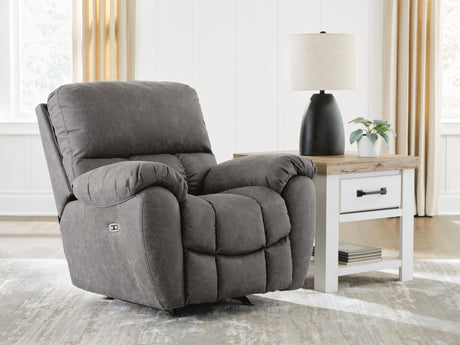 Furniture City Biloxi - Ashley Furniture - Bakerstein Living Room - PWR Rocker REC/ADJ Headrest - PC1250398