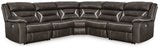 Furniture City Biloxi - Ashley Furniture - Kincord Sectional - 5-Piece Power Reclining Sectional / Midnight - 13104S6