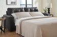 Furniture City Biloxi - Ashley Furniture - Barlin Mills Living Room - Queen Sofa Sleeper / Umber - 1700339