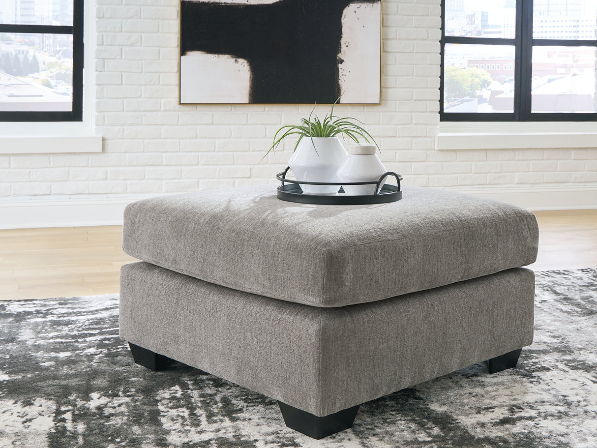 Furniture City Biloxi - Ashley Furniture - Lanelly Living Room - Oversized Accent Ottoman / Alloy - 1750408
