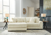 Furniture City Biloxi - Ashley Furniture - Lindyn Sectional - RAF 2-Piece Sectional with Chaise / Ivory - 21104S3