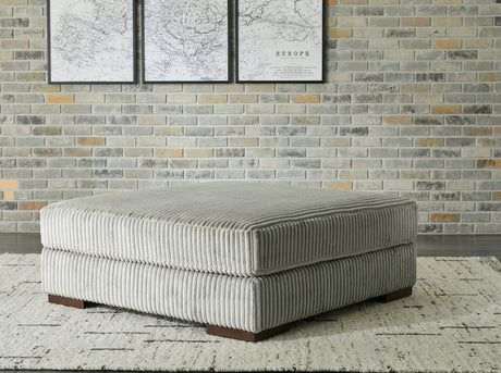 Furniture City Biloxi - Ashley Furniture - Lindyn Living Room - Oversized Accent Ottoman / Ivory - 2110408