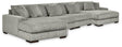 Furniture City Biloxi - Ashley Furniture - Lindyn 4-Piece Sectional with Double Chaise - 4-Piece Sectional with Double Chaise - 21105S20