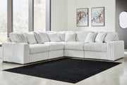Furniture City Biloxi - Ashley Furniture - Stupendous Sectional - RAF 5-Piece Sectional / Alloy - 25903S24