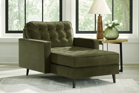 Furniture City Biloxi - Ashley Furniture - Reveon Lakes Living Room - Chaise / Olive - 2640415