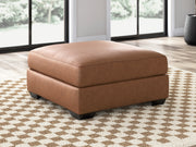 Furniture City Biloxi - Ashley Furniture - WillowBend Living Room - Oversized Accent Ottoman / Caramel - PC2770408