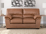 Furniture City Biloxi - Ashley Furniture - WillowBend Living Room - Loveseat / Caramel - PC2770435