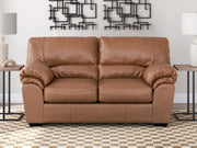 Furniture City Biloxi - Ashley Furniture - WillowBend Living Room - Loveseat / Caramel - PC2770435