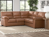 Furniture City Biloxi - Ashley Furniture - WillowBend Sectional - RAF 2-Piece Sectional / Caramel - PC27704S1