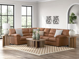 Furniture City Biloxi - Ashley Furniture - WillowBend Sectional - LAF 3-Piece Sectional / Caramel - PC27704S4