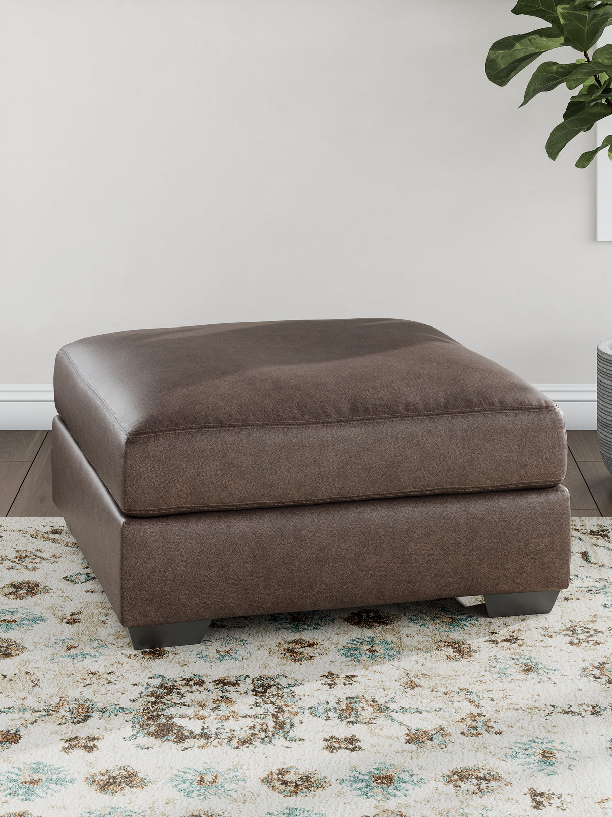 Furniture City Biloxi - Ashley Furniture - WillowBend Living Room - Oversized Accent Ottoman / Umber - PC2770508