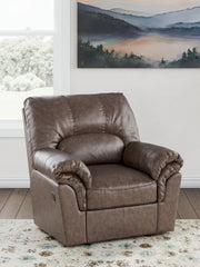 Furniture City Biloxi - Ashley Furniture - WillowBend Living Room - Rocker Recliner / Umber - PC2770525