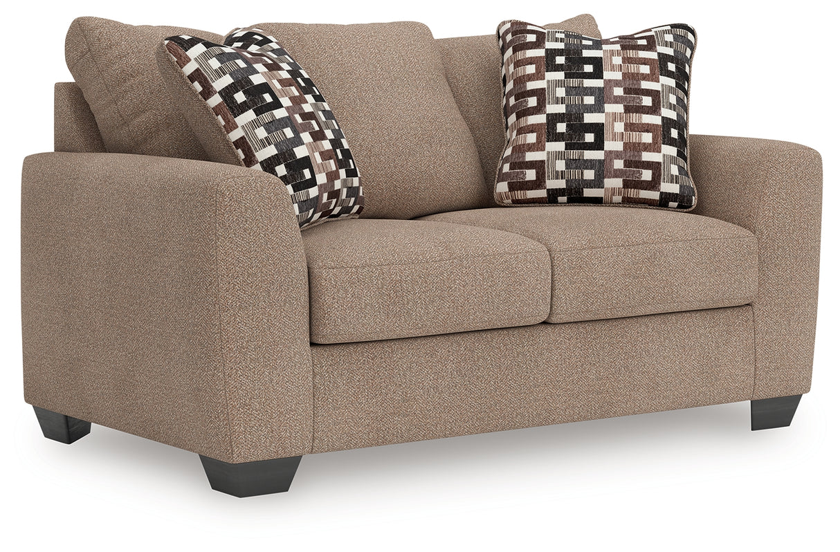 Furniture City Biloxi - Ashley Furniture - Triston-Peaks Living Room - Loveseat / Suede - 3020435