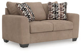 Furniture City Biloxi - Ashley Furniture - Triston-Peaks Living Room - Loveseat / Suede - 3020435