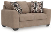 Furniture City Biloxi - Ashley Furniture - Triston-Peaks Living Room - Loveseat / Suede - 3020435