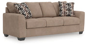 Furniture City Biloxi - Ashley Furniture - Triston-Peaks Living Room - Ottoman / Suede - 3020414
