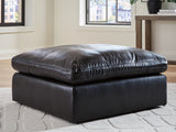 Furniture City Biloxi - Ashley Furniture - Emilia Sectional - Oversized Accent Ottoman / Black - 3090208