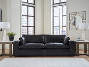 Furniture City Biloxi - Ashley Furniture - Emilia Sectional - RAF 2-Piece Sectional Loveseat / Black - 30902S1