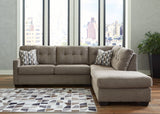 Furniture City Biloxi - Ashley Furniture - Mahoney Sectional - LAF 2-Piece Sectional with Chaise / Chocolate - 31005S2