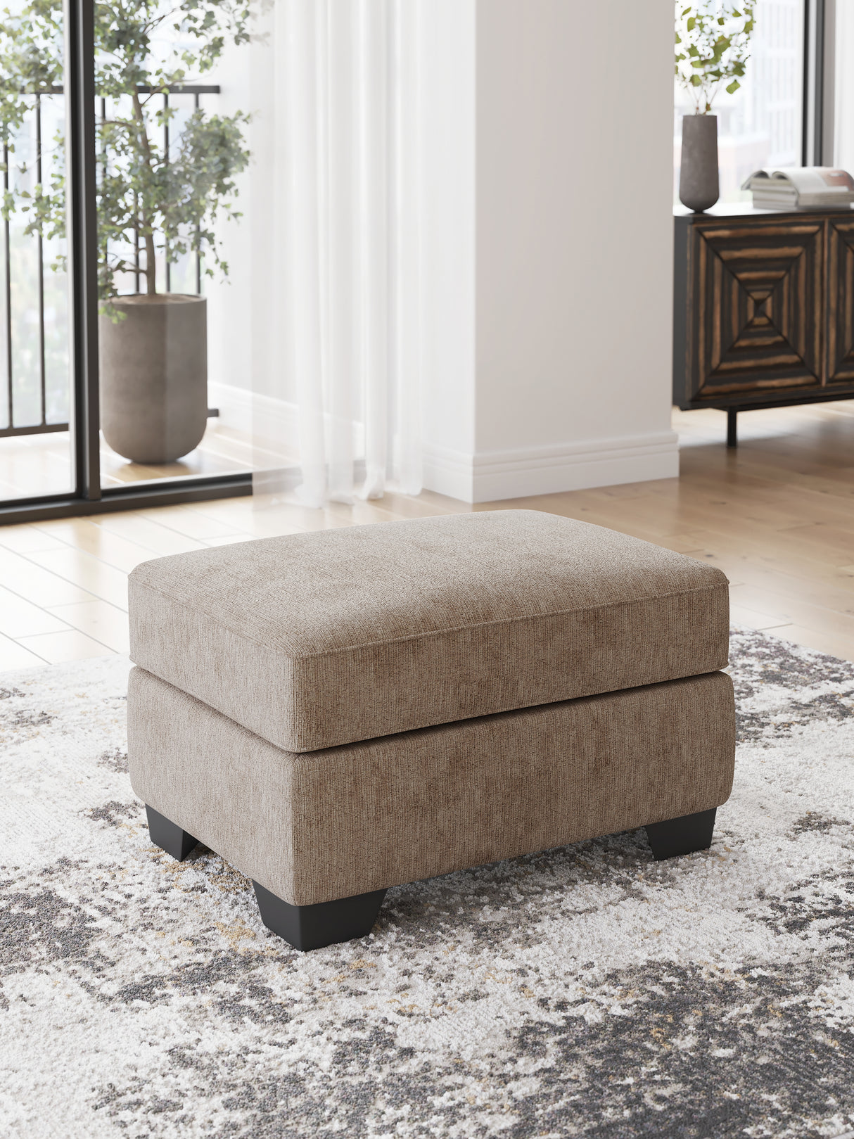 Furniture City Biloxi - Ashley Furniture - Olten Living Room - Ottoman / Mocha - 3130414