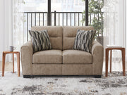 Furniture City Biloxi - Ashley Furniture - Olten Living Room - Loveseat / Mocha - 3130435