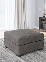 Furniture City Biloxi - Ashley Furniture - Olten Living Room - Oversized Accent Ottoman / Graphite - 3130508