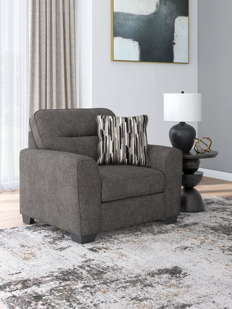 Furniture City Biloxi - Ashley Furniture - Olten Living Room - Chair and a Half / Graphite - 3130523