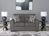 Furniture City Biloxi - Ashley Furniture - Olten Living Room - Loveseat / Graphite - 3130535