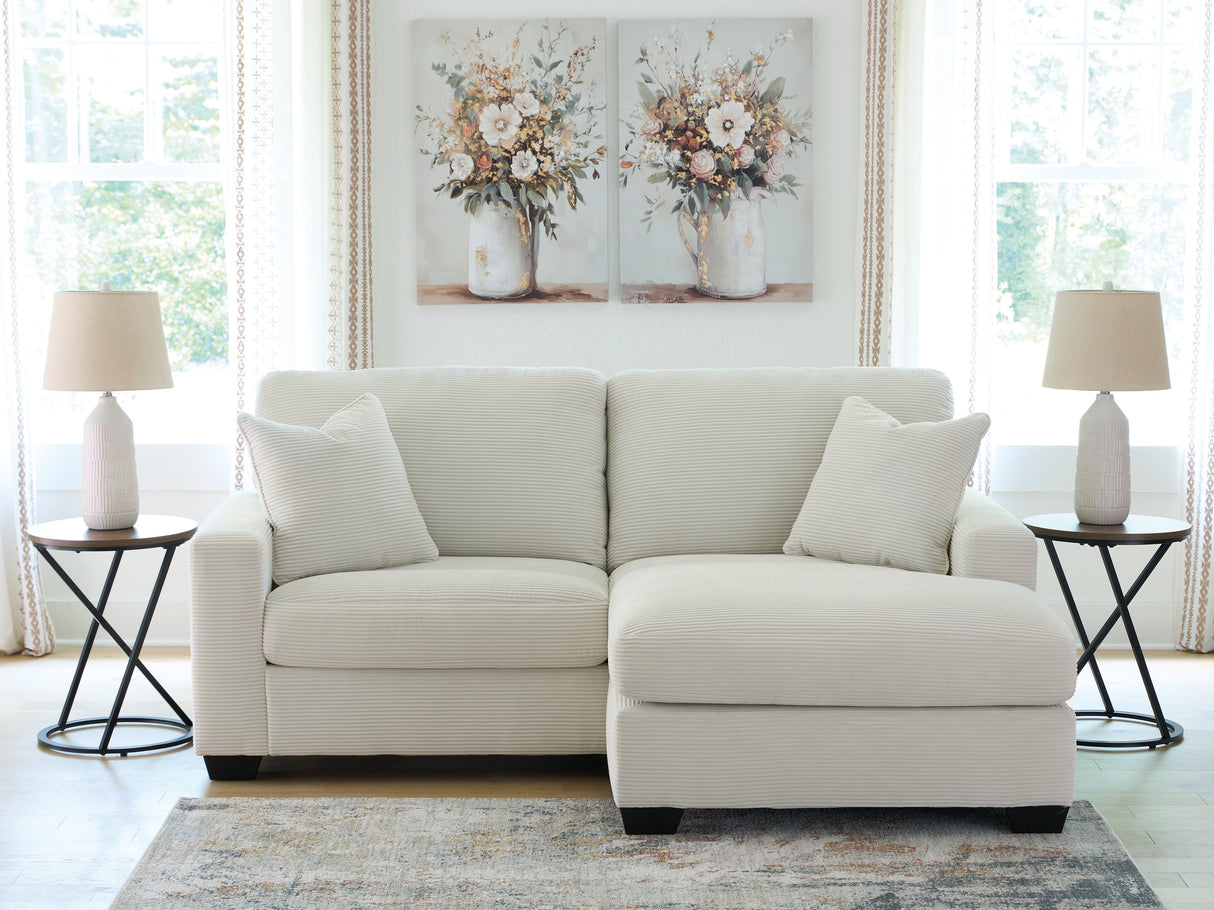 Furniture City Biloxi - Ashley Furniture - Greenbriar Living Room - Sofa Chaise / Ivory - PC3200618