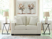 Furniture City Biloxi - Ashley Furniture - Greenbriar Living Room - Loveseat / Ivory - PC3200635