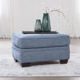 Furniture City Biloxi - Ashley Furniture - Carissa Manor Living Room - Queen Sofa Sleeper / Denim - 3260439