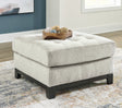 Furniture City Biloxi - Ashley Furniture - Maxon Place Living Room - Oversized Accent Ottoman / Stone - 3300408