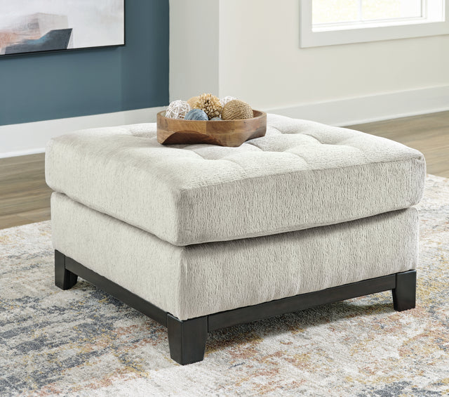 Furniture City Biloxi - Ashley Furniture - Maxon Place Living Room - Oversized Accent Ottoman / Stone - 3300408