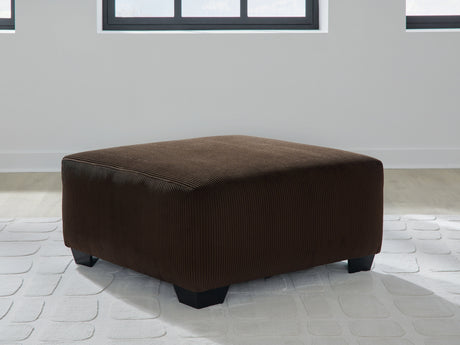 Furniture City Biloxi - Ashley Furniture - Kimlee Living Room - Oversized Accent Ottoman / Chocolate - PC3560308
