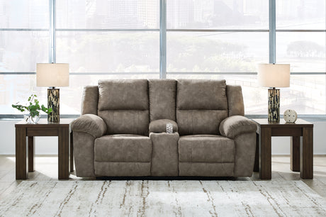 Furniture City Biloxi - Ashley Furniture - Laresview Living Room - Zero Wall Wide Seat Recliner / Fossil - 3720352