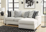Furniture City Biloxi - Ashley Furniture - Huntsworth Sectional - RAF 2-Piece Sectional with Chaise / Dove Gray - 39702S2