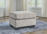 Furniture City Biloxi - Ashley Furniture - Cashton Living Room - Ottoman / Ice - 4060614