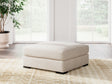 Furniture City Biloxi - Ashley Furniture - Donelson Creek Living Room - Oversized Accent Ottoman / Vanilla - 4800208